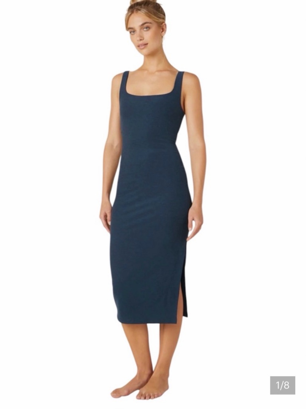 Beyond Yoga Featherweight
Getaway Midi Tank Dress Dress
Navy Blue Size XS